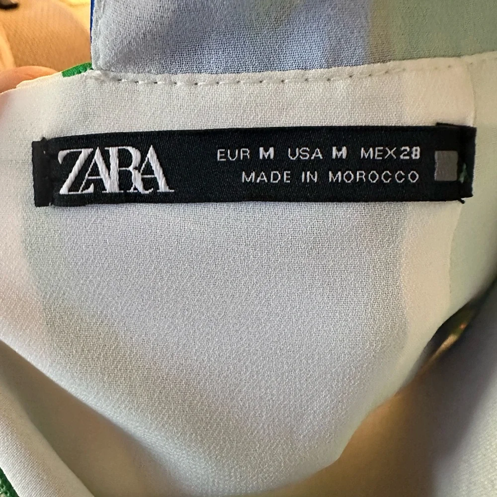 Zara Multicolor Floral Maxi Jumpsuit - Picture 2 of 10